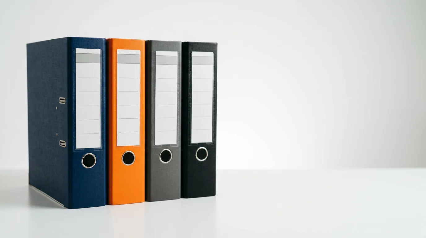 Precision-manufactured lever arch files